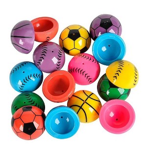 ArtCreativity Bulk 1.25" Vinyl Sport Ball Popper Toys (Pack of 24) - 1 of 4