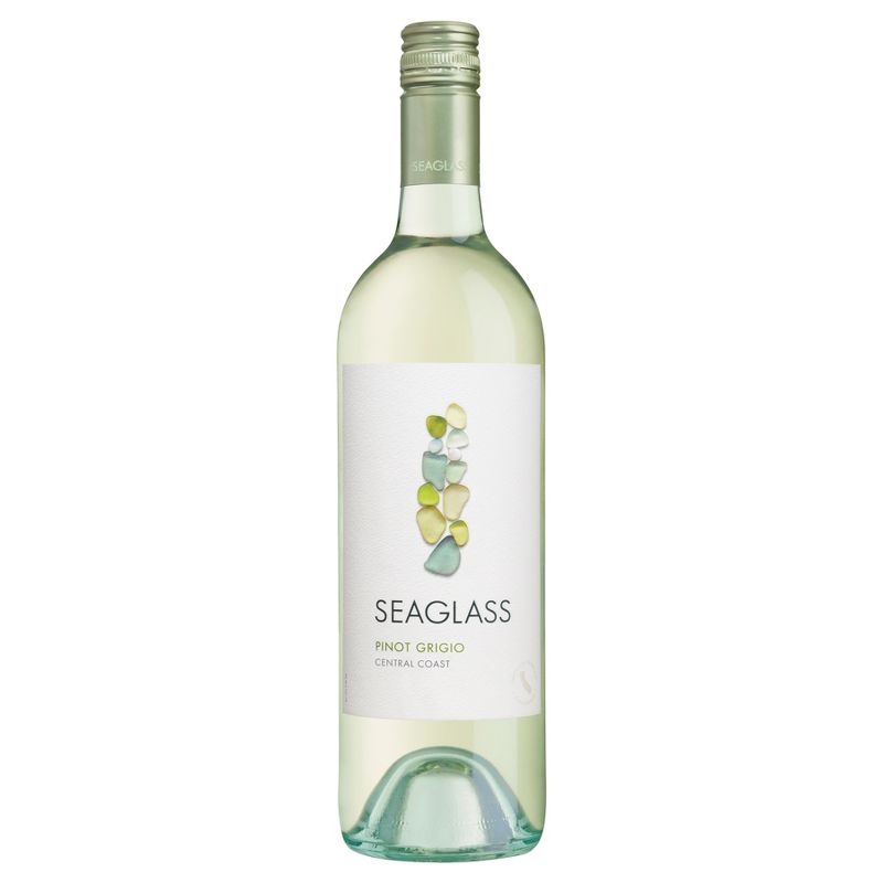SEAGLASS Pinot Grigio White Wine - 750ml Bottle, 1 of 8