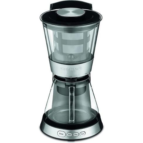  Cuisinart DCB-10 Automatic Cold Brew Coffeemaker, 7 cups,  Silver (Renewed): Home & Kitchen