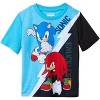 Sonic The Hedgehog Boy's 2-Piece Sleep Shirt and Shorts Pajama Set - 2 of 4