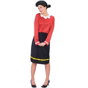 Popeye Olive Oyl Women's Costume - 1 of 1