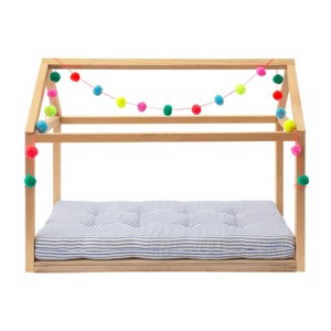 Meri Meri Wooden Bed Dolly Accessory (Pack of 1) - 1 of 4