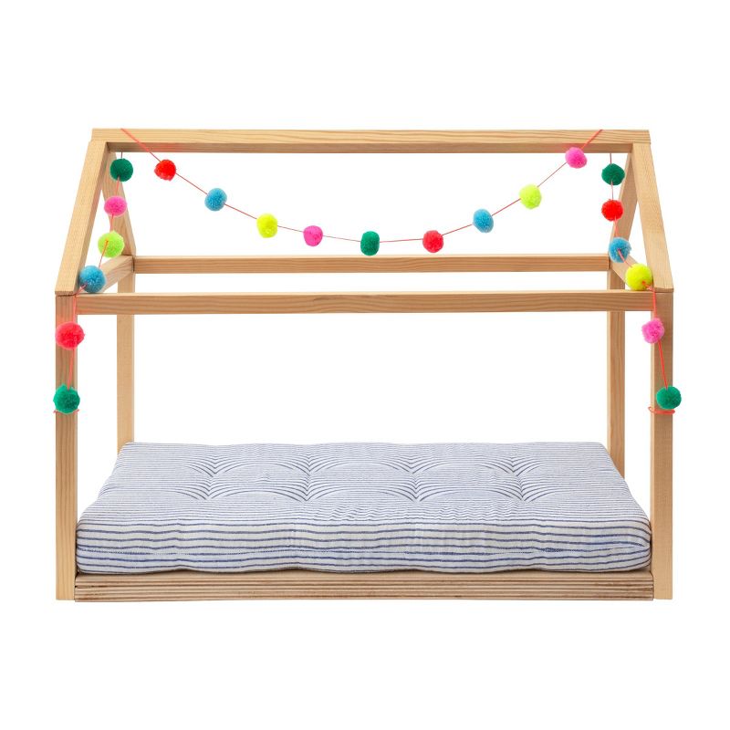Meri Meri Wooden Bed Dolly Accessory (Pack of 1), 1 of 9