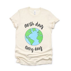 Simply Sage Market Women's Earth Day Every Day Short Sleeve Graphic Tee - 1 of 4