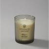 Frosted Glass Relax + Restore Lidded Jar Candle Light Gray 3.7oz - Mind & Body by Chesapeake Bay Candle: Essential Oils, Soy Wax Blend - 4 of 4