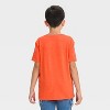 Boys' Short Sleeve 'Break Dance' Graphic T-Shirt - Cat & Jack™ Orange - image 3 of 4