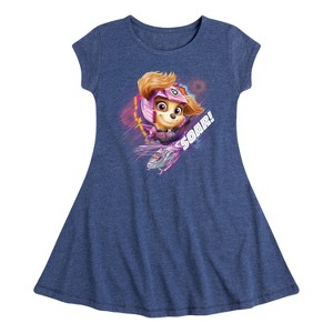 Girls' - Paw Patrol - Soar Fit & Flair Cap Sleeve Dress - 1 of 4