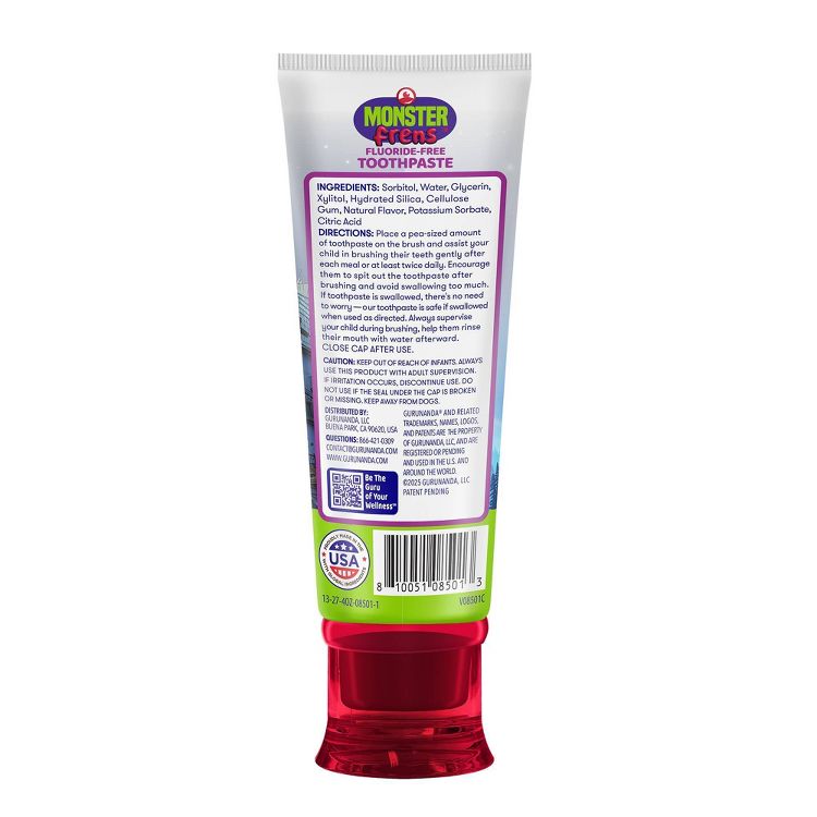 GuruNanda Kids&#39; Toothpaste - 4.2oz, 2 of 9