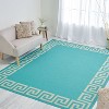 GDFStudio Thompson Indoor/Outdoor Meander Area Rug - 2 of 4