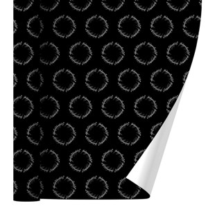 Lord of the Rings Mordor Script Gift Wrap 30" x 72" - 1 of 4
