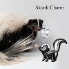 Moon Fairy/Moon Fox/Skunk/Jellyfish/Artist Palette Charm Sterling Silver Charms Beads Fits Bracelets Necklace Jewelry for Women - 4 of 4