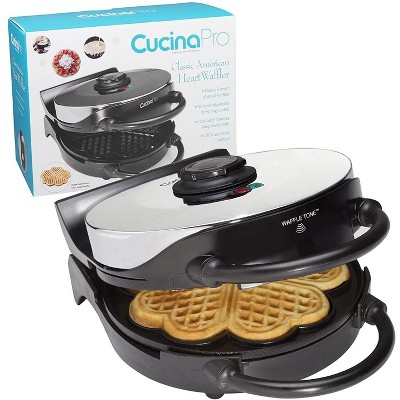 CucinaPro Electric Non-stick Heart Waffle Maker