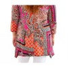 Women's V-neck Sharkbite Top - honeyme - 3 of 3
