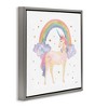 Stupell Industries Kids Nursery Unicorn Watercolor, 18" x 18" - 3 of 4