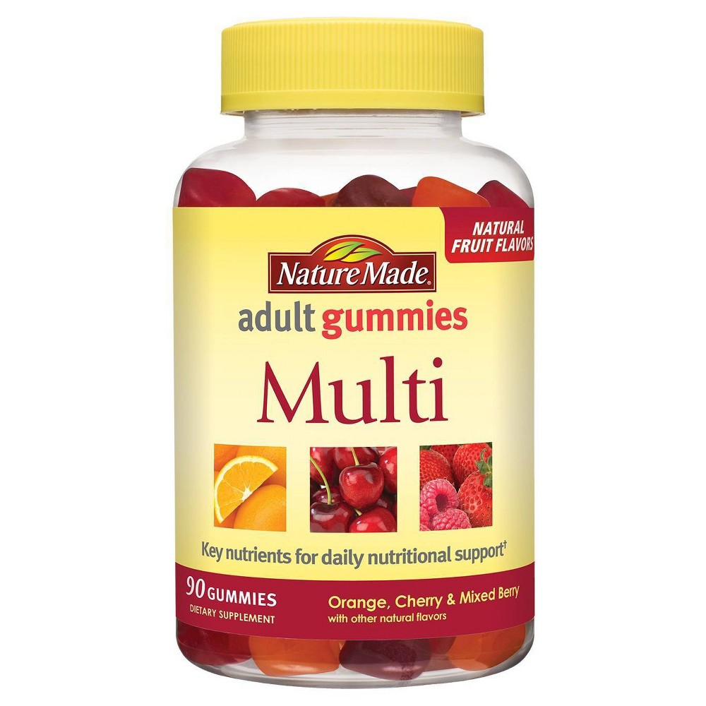UPC 031604028411 product image for Nature Made Multi-Vitamin Dietary Supplement Gummies - Orange Cherry & Mixed Ber | upcitemdb.com
