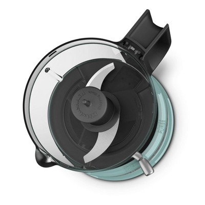 KitchenAid 3.5-Cup Food Chopper - Aqua Sky: Small Food Processor, 2 Speeds, Stainless Steel Blades, Dishwasher-Safe Parts