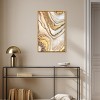 Art Remedy Golden Lines Agate and Geode Wall Art Framed - 2 of 4