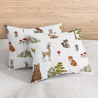 Woodland Forest Animals Full Microfiber Comforter Set