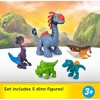 Fisher-Price Imaginext Jurassic World Rebirth Set with 6 Action Figures Launcher and Accessories - 2 of 4