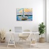 Stupell Industries Vivid Nautical Sailboat Landscape Canvas Art, 40" x 30" - 3 of 4