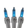 Novelty Lights 11 Feet 50 Bulbs Incandescent Mini Lights, Clear on Brown Wire with 2.5" Spacing, UL Listed for Indoor/Outdoor Use, Connectable - 3 of 4