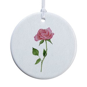 Personalization Mall Birth Month Flower Ornament - 1 of 2