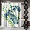 Americanflat 71" x 74" Shower Curtain, Three Sea Turtles by Suren Nersisyan - 4 of 4