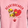 Boys' - Paw Patrol - Valentine's Heartbreaker Graphic Long Sleeve Fleece Sweatshirt - 2 of 4