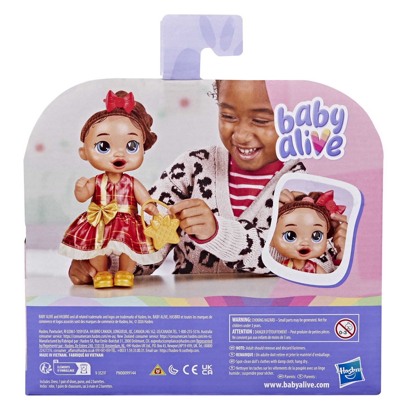 Детские куклы Baby Alive Holiday Dress-Up Set — фото 5