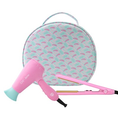 CHI Barbie Pastel Sunrise Hair Styling Travel Kit - Pink - 3ct