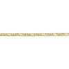 Black Bow Jewelry 2.75mm 10k Yellow Gold Flat Figaro Chain Bracelet - 2 of 4