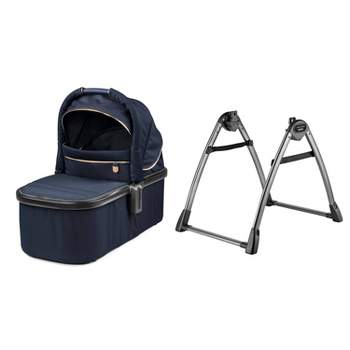 Peg Perego Bassinet with Home Stand - Blue Shine