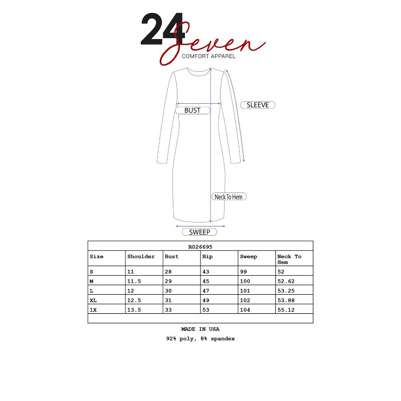 24seven Comfort Apparel Slim Fit A Line Sleeveless Maxi Dress, 4 of 5