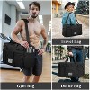 Tactical Travel Duffel bag with Removable Dividers & Shoe Compartment, Weekender Carry on Bag - 2 of 4