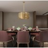 Livex Lighting Greenwich 5 - Light Chandelier in  Natural Brass - 3 of 4