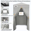 EAGLE PEAK 4x4 Pop Up Canopy, Flex Ultra Compact Portable Privacy Changing Room Photoshoots - 4 of 4