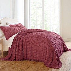 BrylaneHome Georgia Chenille Bedspread - 1 of 4