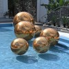 Yescom 6PCS Inflatable Mirror Ball Giant Reusable Large Disco Balloon Decoration for Party Wedding Event Decor Gold - 4 of 4