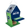 MasterPieces Officially Licensed NFL Seattle Seahawks outdoor wood birdhouse! - 3 of 3