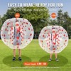 VEVOR Inflatable Bumper Ball 1-Pack, 5FT/1.5M Body Sumo Zorb Balls for Teen & Adult, 0.8mm Thick PVC Human Hamster Bubble Balls - 4 of 4