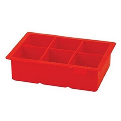 Houdini Silicone Ice Tray Red