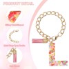 Unique Bargains Epoxy Resin Colorful Glittery Tassel Sports Water Bottle Accessories Letter Charm 1 Pc - 3 of 4