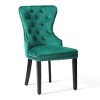 WestinTrends Wordford Velvet Upholstered Tufted Dining Chairs (Set of 6) - 4 of 4