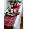 Solino Home Linen Plaid Table Runner | Madras Holiday Plaid - 3 of 4