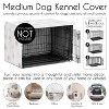 Sweet Jojo Designs Dog Crate Kennel Cover 36in. Desert Sun Pink Gold and Taupe - 4 of 4