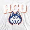 Houston Christian University Official Distressed Primary Logo Adult Pull-Over Hoodie - 2 of 4
