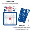 Big Dot of Happiness Australia Day - Bar Bingo Cards and Markers - G'Day Mate Aussie Party Shaped Bingo Game - Set of 18 - 2 of 4