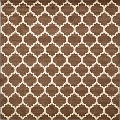 Unique Loom Trellis Philadelphia Geometric Indoor Woven Area Rug