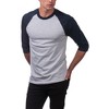 Pro Club Men's Comfort Baseball Tee Crew Neck T-Shirt - 3 of 4