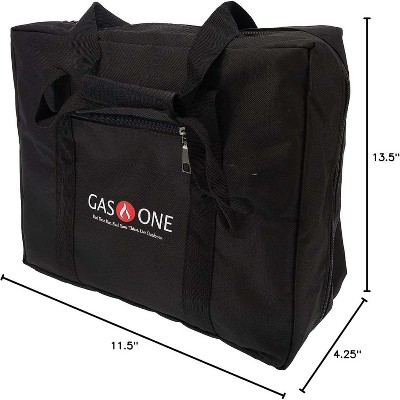 GasOne Portable Camping Stove Carry Bag for Portable Butane Stoves and Dual Fuel Stoves